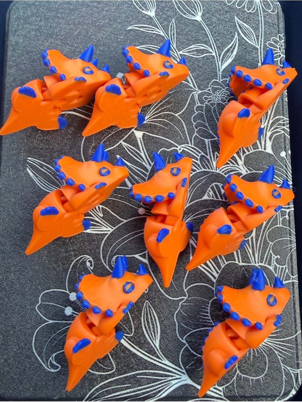 Triceratops 3D moveable toys